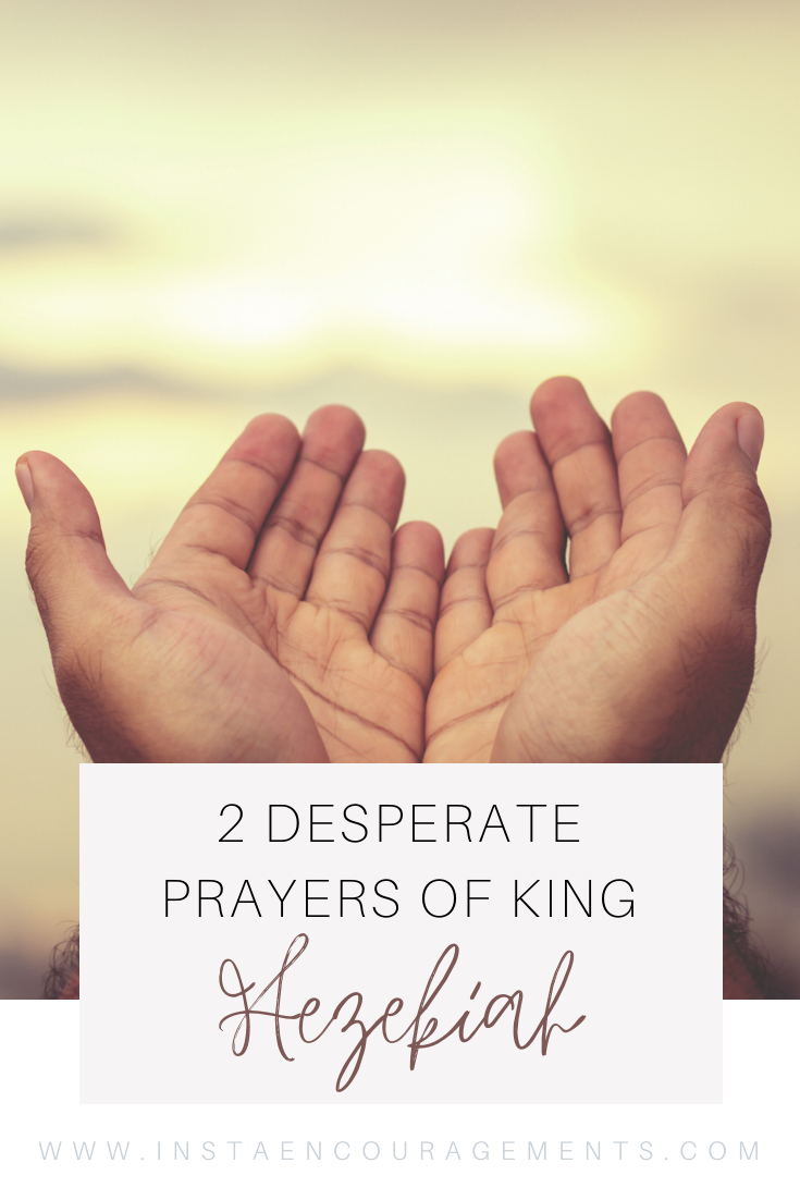 What should be our #motivation for #praying desperate #prayers? #Hezekiah lays it out clearly in #Isaiah 37. “…that all the kingdoms of the earth may know that You alone are the #Lord.” Isaiah 37:20b Friend, #God hears your prayers of #desperation. He sees your tears, just as He did with King Hezekiah. “…Thus says the Lord, the God... I have heard your #prayer; I have seen your tears. Behold, I will add fifteen years to your life.” Isaiah 38:5 #pray #Biblestudy #Oldtestament #Scripture #Jesus 