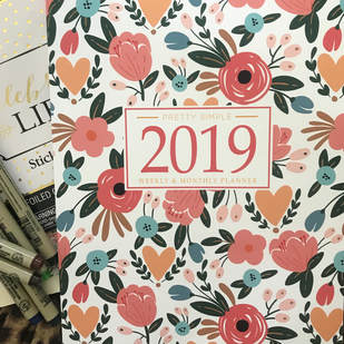 Pretty Simple Planners 2019 planning goals creative