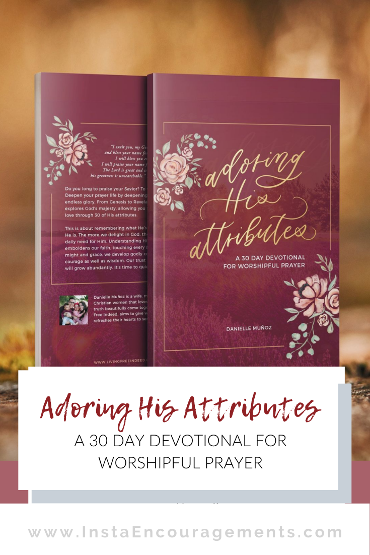 Adoring His Attributes: A 30 Day Devotional for Worshipful Prayer