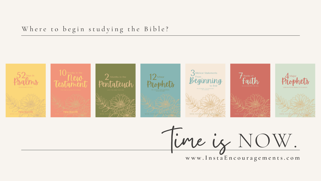 Bible study blog banner