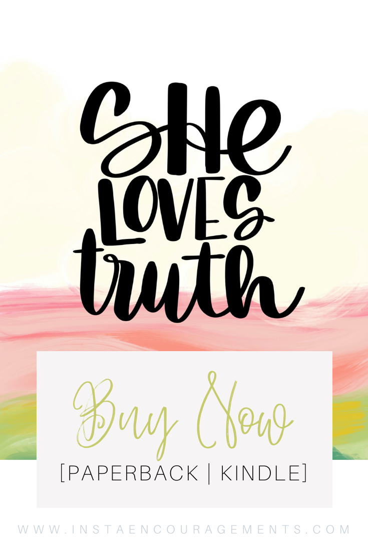She Loves Truth: A 10-Week Study of the Book of Proverbs​We love truth, don’t we? We yearn for it! We need it. We want to know what the Bible says about truth. We long for the truth of God’s Word to permeate our everyday lives so that we never question, even on the bad days. 