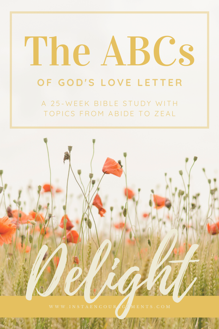 The ABCs of God's Love Letter: Delight