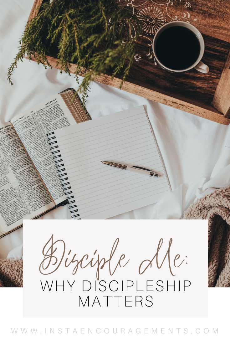 Let’s talk discipleship. Discipleship is so important for the new Christian! If we don’t disciple, or mentor, or whatever you want to call it, it’s like having a baby and never feeding it. You wouldn’t do that, would you? Of course not! Neither would I. ​