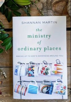 I feel sure that I have highlighted more parts of this book than I've left unhighlighted. It's just that good! Reading The Ministry of Ordinary Places has changed me in a way I didn't know I needed to be changed. It has reminded me of the value of paying attention and loving my neighbor.