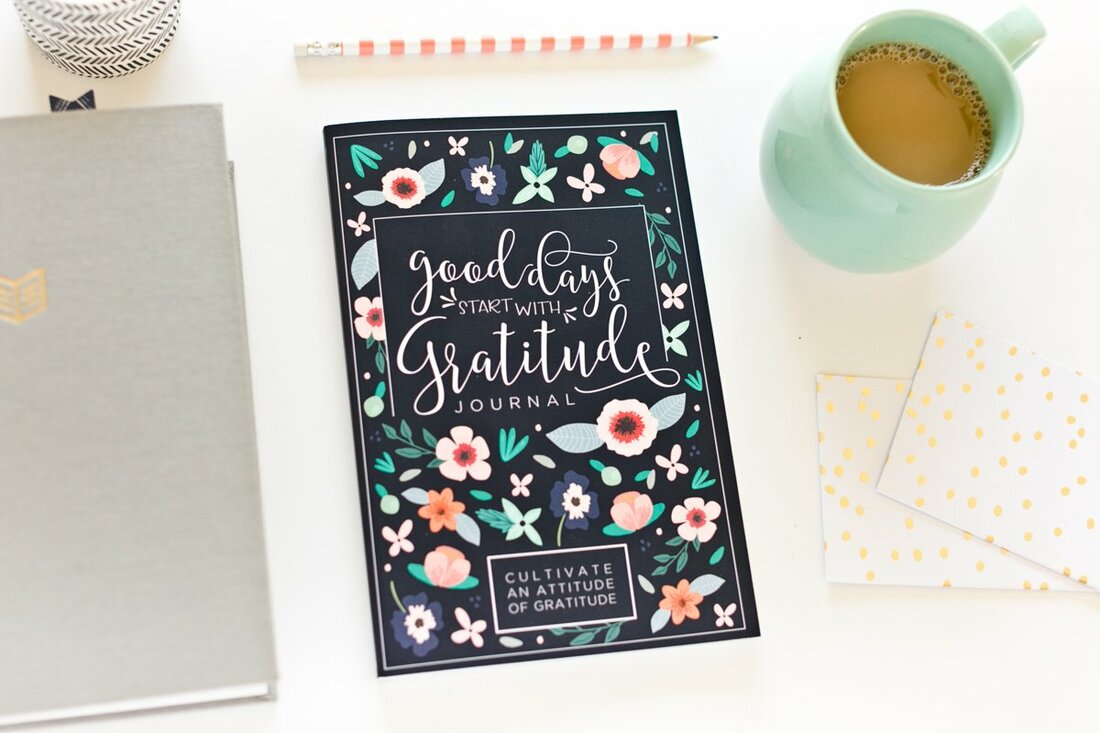 52-Week Gratitude Journal flatlay