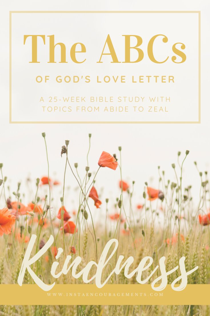 The ABCs of God's Love Letter: Kindness