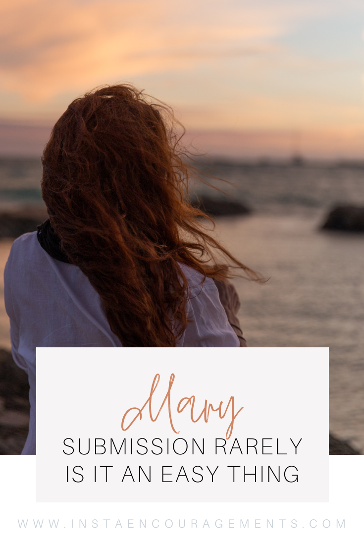 ​Submission: Rarely Is It an Easy Thing