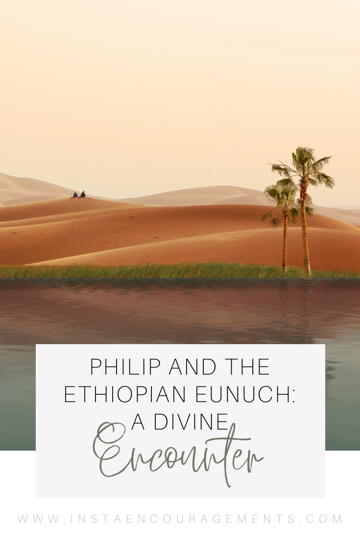 Let's explore the story of Philip & the Ethiopian Eunuch from Acts 8, and understand its significance to the early church and us. This story is a remarkable account of God’s divine guidance and direction, a hunger and thirst for understanding, and the transformative power of the Gospel. Through this Divine encounter, we will not only see the importance of God's guidance and direction, but also our role as believers to share the Gospel, and the inclusivity of God's Kingdom.