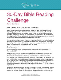 30-Day Bible Reading Challenge