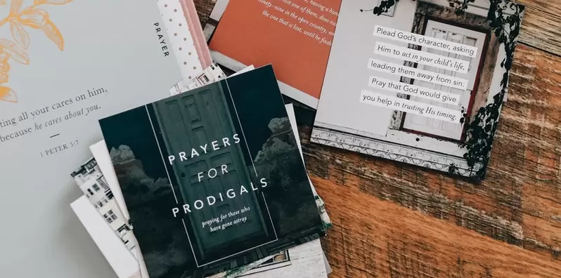 Prayer for the Prodigal prayer card set