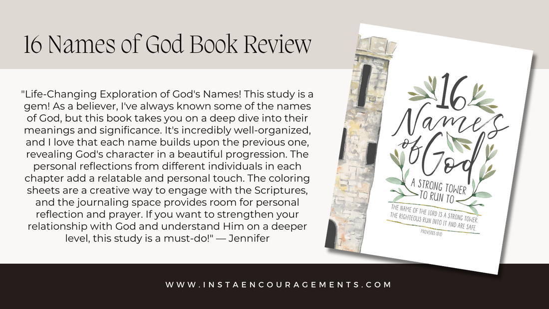 16 Names of God book review