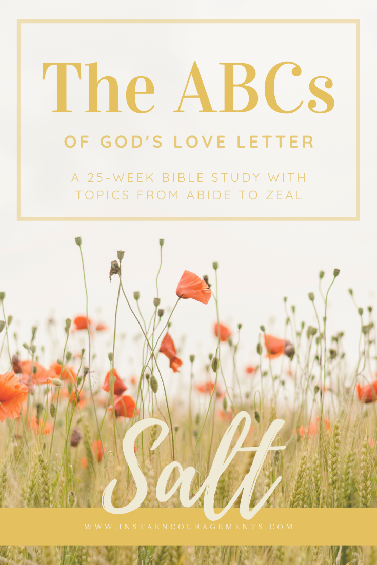 The ABCs of God's Love Letter: Salt